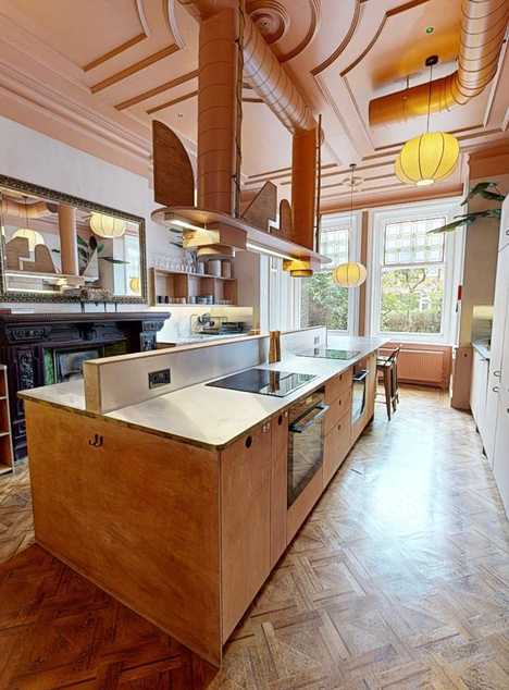 Finished residential interior by JBP Developments